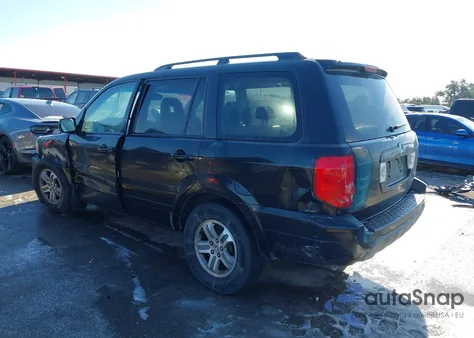 2003 Honda Pilot Ex-L z USA, uszkodzony, nr VIN 2HKYF18663H611514